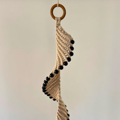 DIY Macramé Plant Hanger with Beads - PDF Tutorial