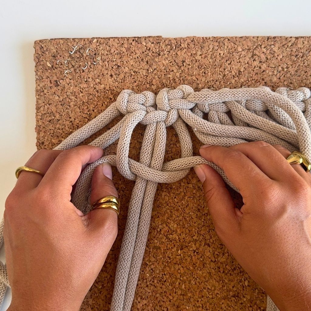 DIY Macramé Plant Hanger with Beads - PDF Tutorial