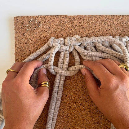 DIY Macramé Plant Hanger with Beads - PDF Tutorial