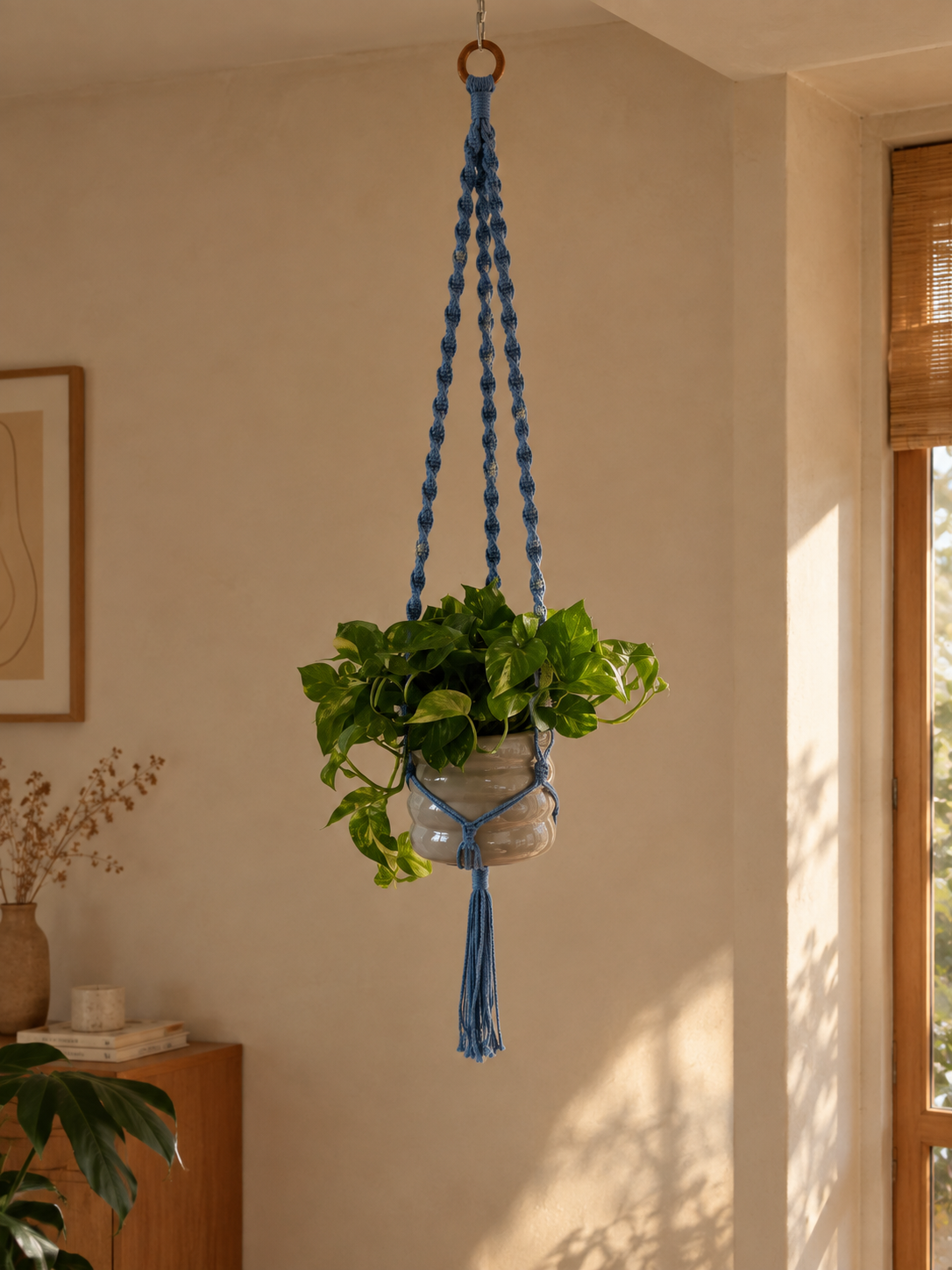 DIY Macramé Plant Hanger Spiral - PDF Tutorial