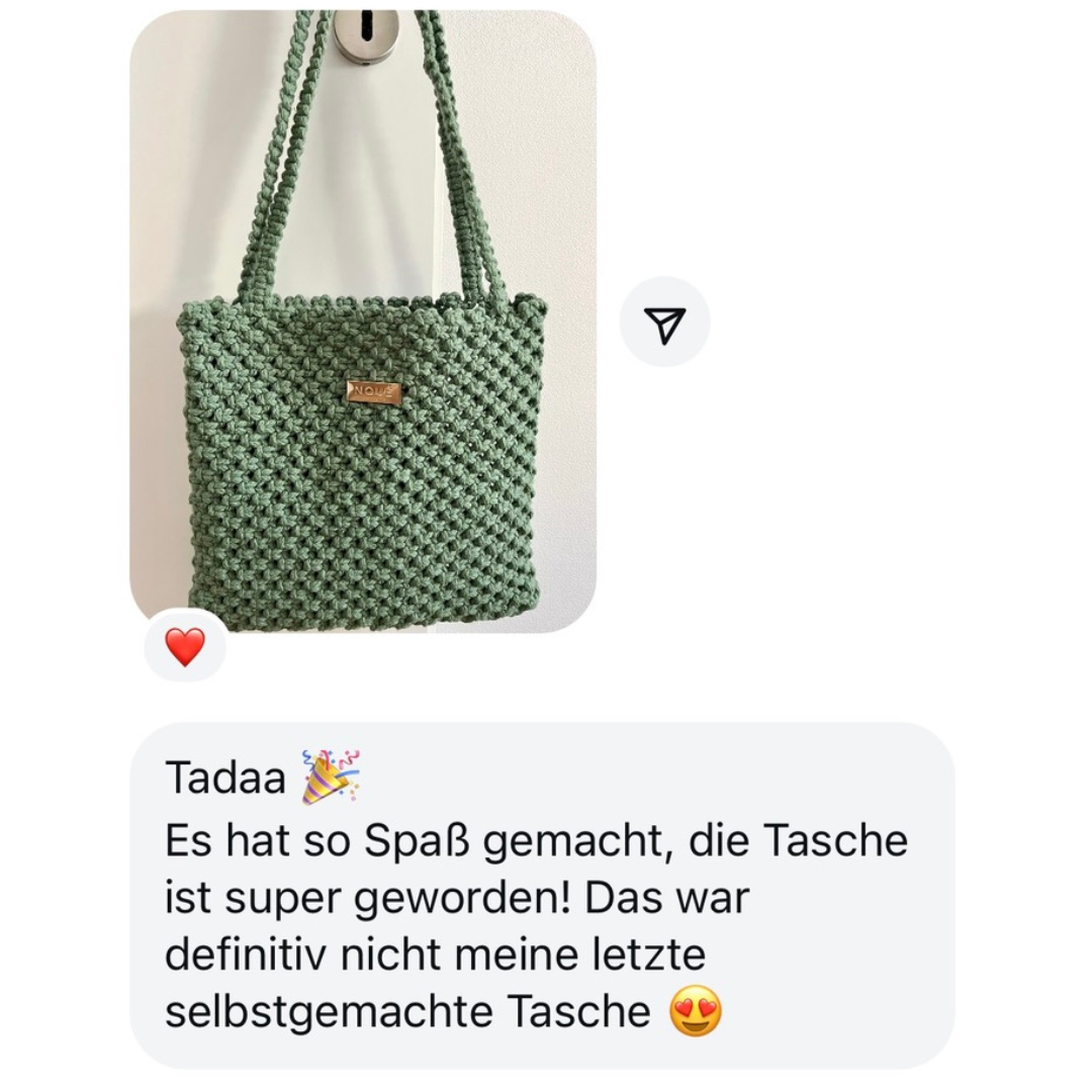 DIY Makramee Handtasche Set La Ciotat Rezension