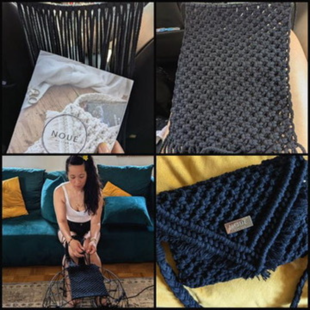 DIY Makramee Set Tasche Biot Rezension