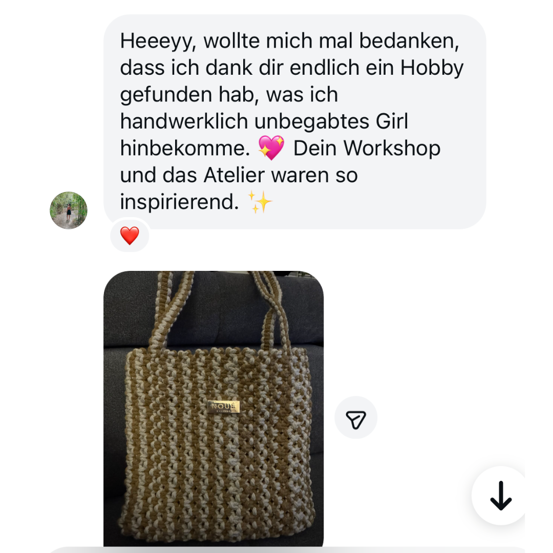 DIY Makramee Set Handtasche La Ciotat Rezension