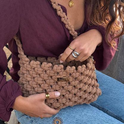 Kreativer Workshop in Palma de Mallorca: Makramee Tasche