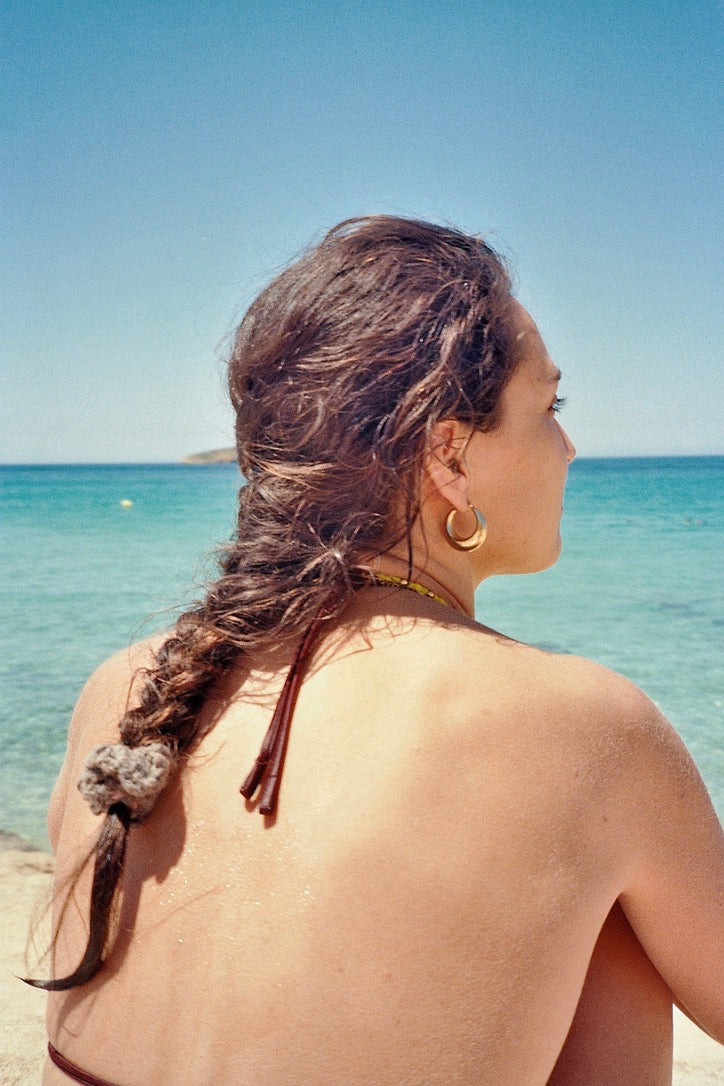 Joana am Strand beim Mallorca Retreat