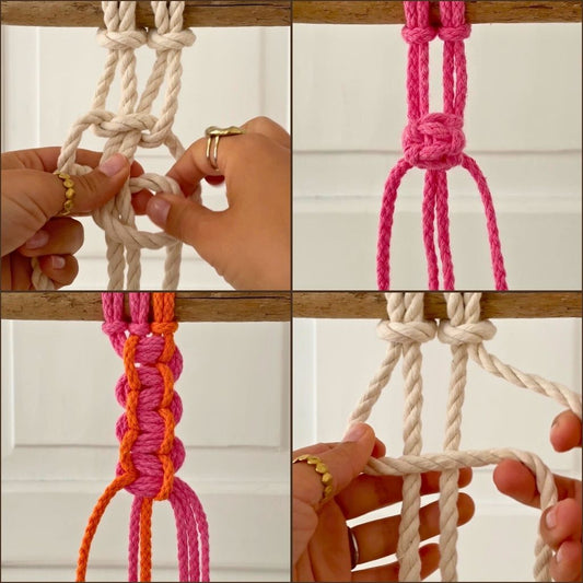 DIY Makramee Basic Knoten Anleitung- PDF zum Download