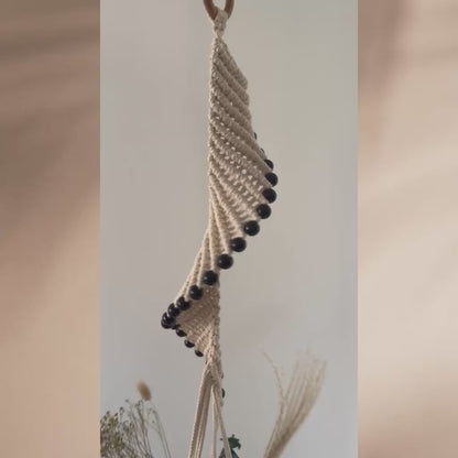 DIY Macramé Plant Hanger with Beads - PDF Tutorial