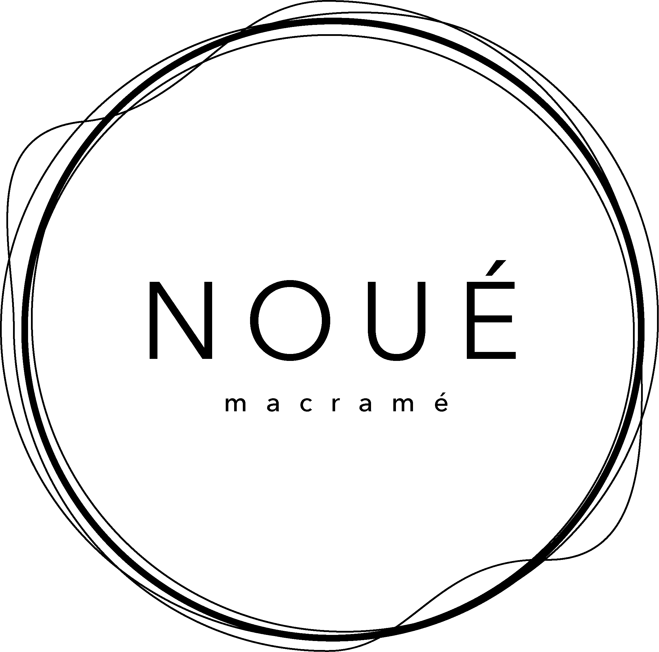 Noué Macramé Logo logo png