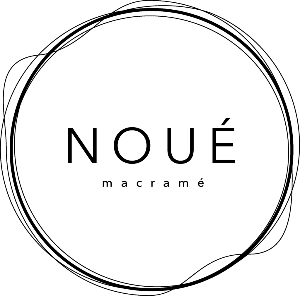Noué Macramé Logo logo png